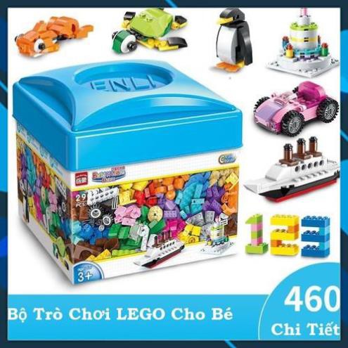 [Sẵn Hàng Giao Ngay] BỘ Xếp hình lego 460 chi tiết