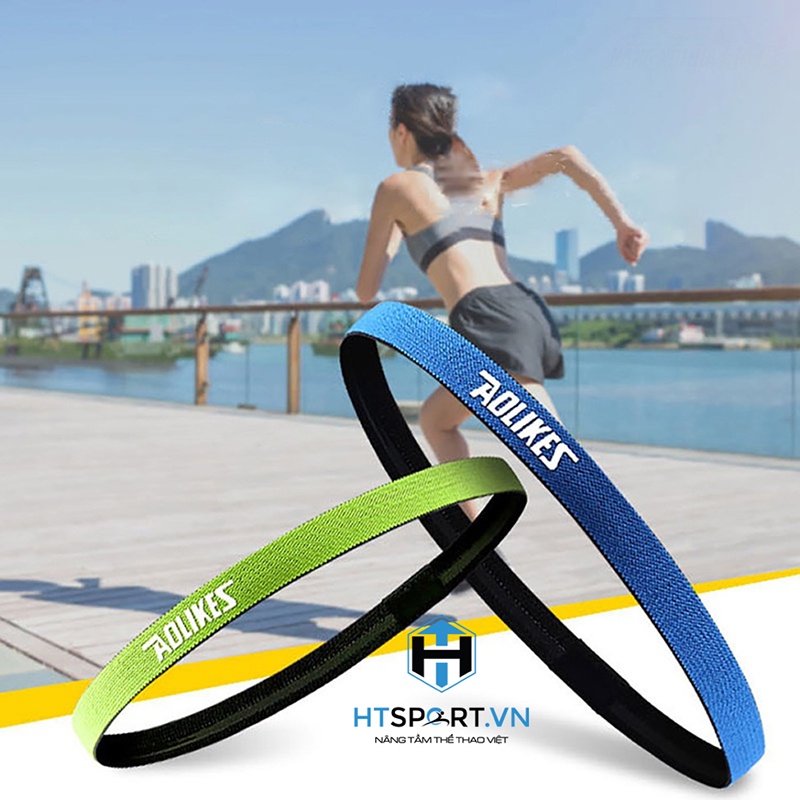 Băng Trán Thể Thao, Băng Đô Tập Gym Thể Hình Nam Nữ Chạy Bộ Tennis Headband Aolikes AL2101