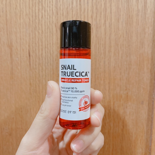 [Đỏ] Minisize Nước hoa hồng Some By Mi Snail Truecica Toner 30ml | WebRaoVat - webraovat.net.vn