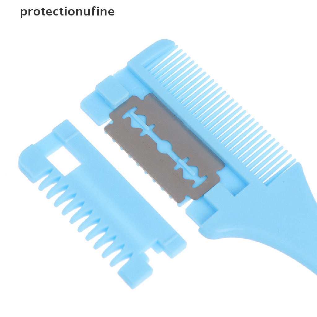 [Hàng mới về] Lược dao cạo cắt tóc hai mặt chuyên dụng