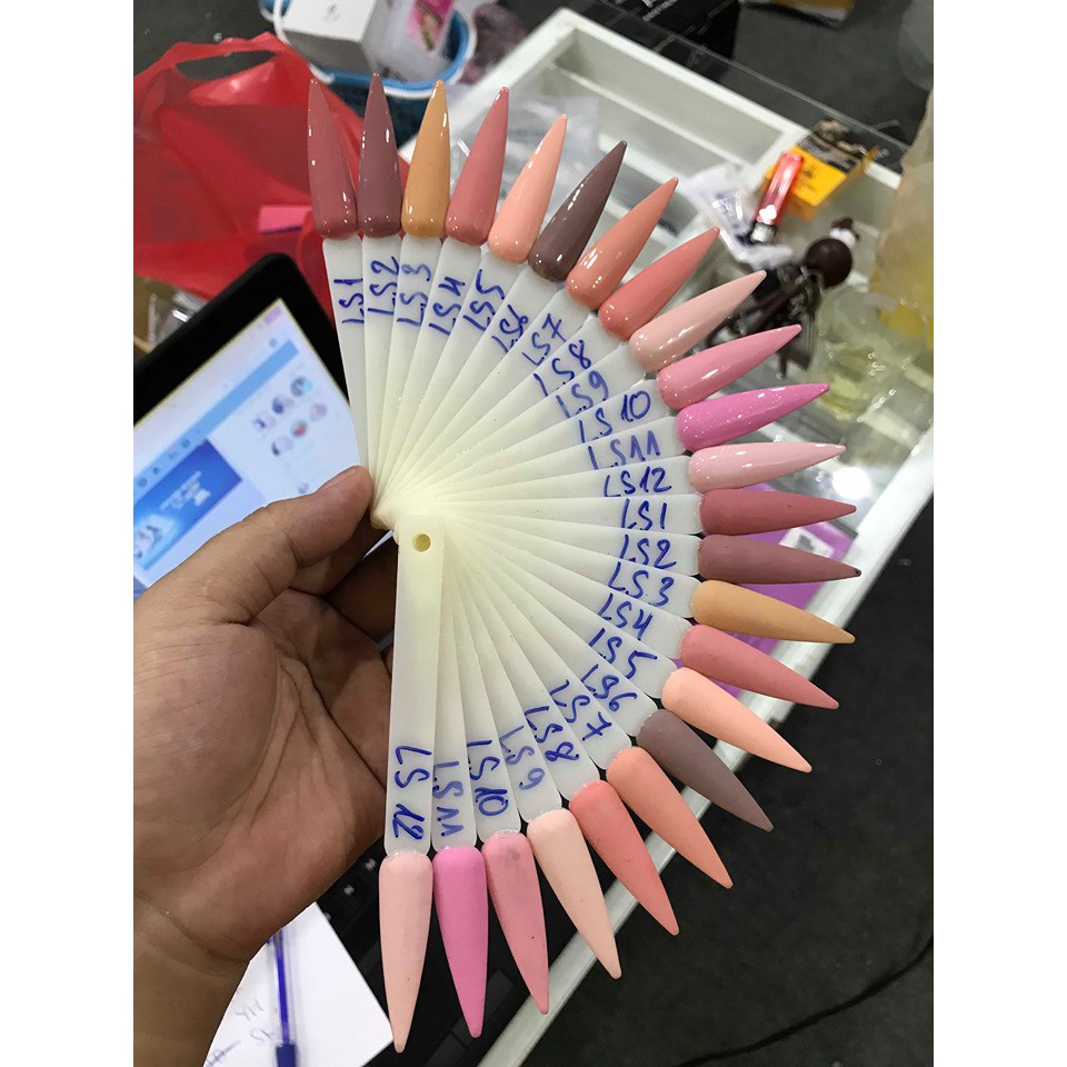 Sơn Gel AS vỏ đen Mã LS ( Cam Kết Chính Hãng - làm khô sơn gel bằng máy hơ uvled )