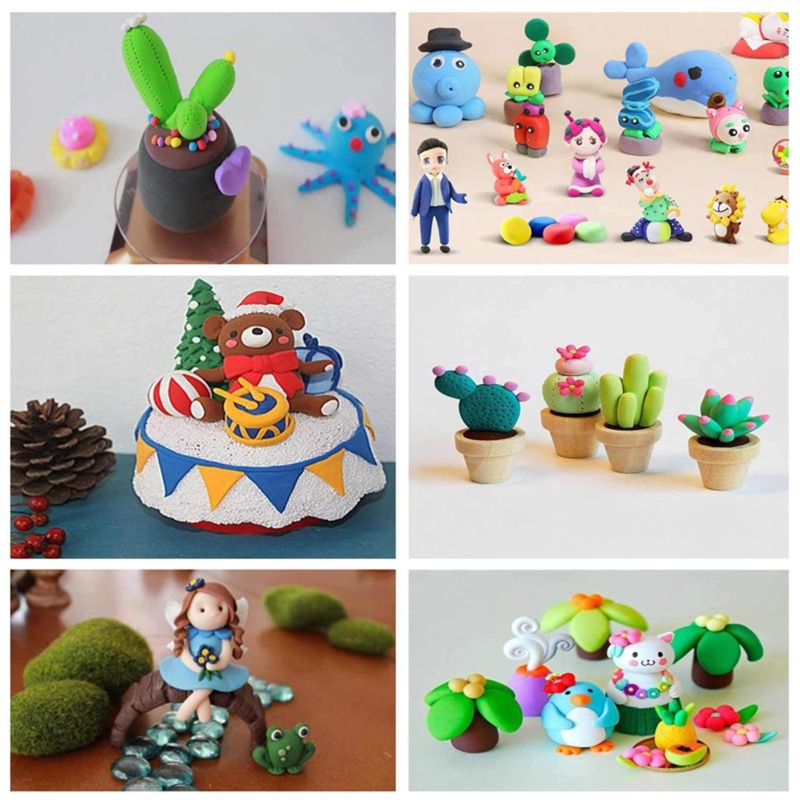 Set 40 Dụng Cụ Cắt Đất Sét 1-10mm