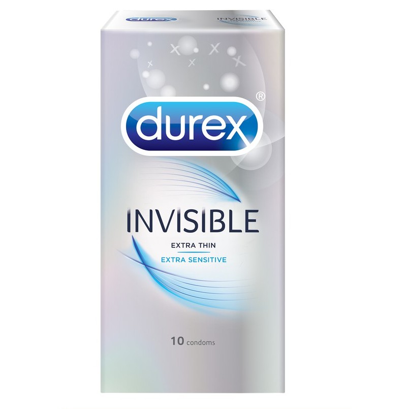 Bao cao su Durex Invisible 10 bao