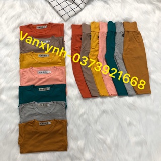 Đồ bộ cho bé chất cottong lạnh mông cong