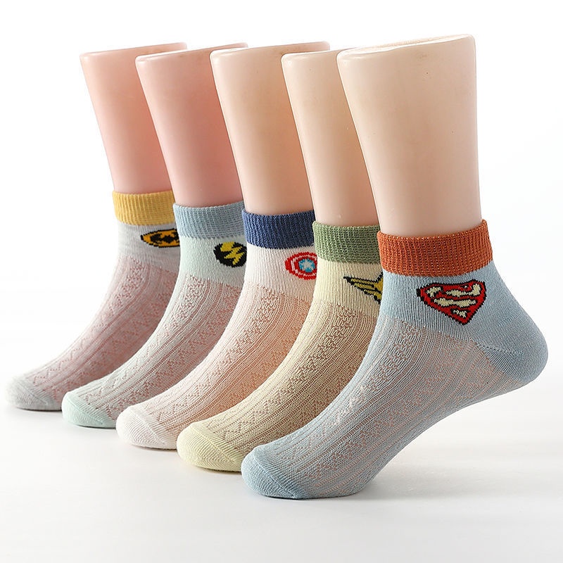 Vớ Cotton Lưới Siêu Mỏng Thoáng Khí Dành Cho Trẻ Em Mới