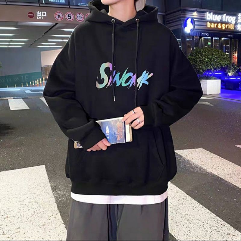 Áo Hoodie Chữ Ngực Snock ❤ Áo Nỉ Có Nón Unisex