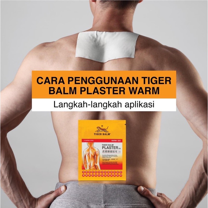 [ Singapore ] Cao Dán Con Hổ  Singapore- Tiger Balm Medicated Plaster-RD Warm & Cool & Back Patch