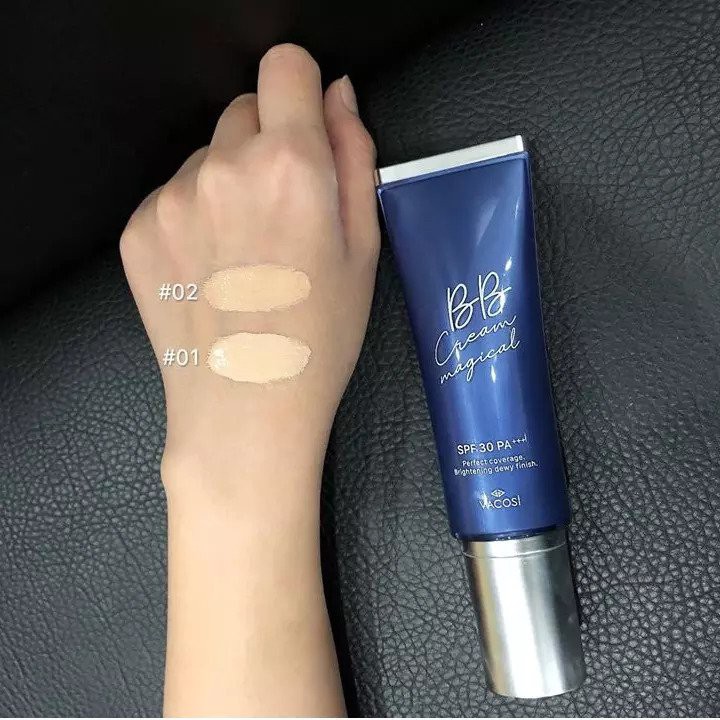 Kem Nền Trang Điểm VACOSI Natural BB Cream Magical SPF 30 PA+++ Hàn Quốc