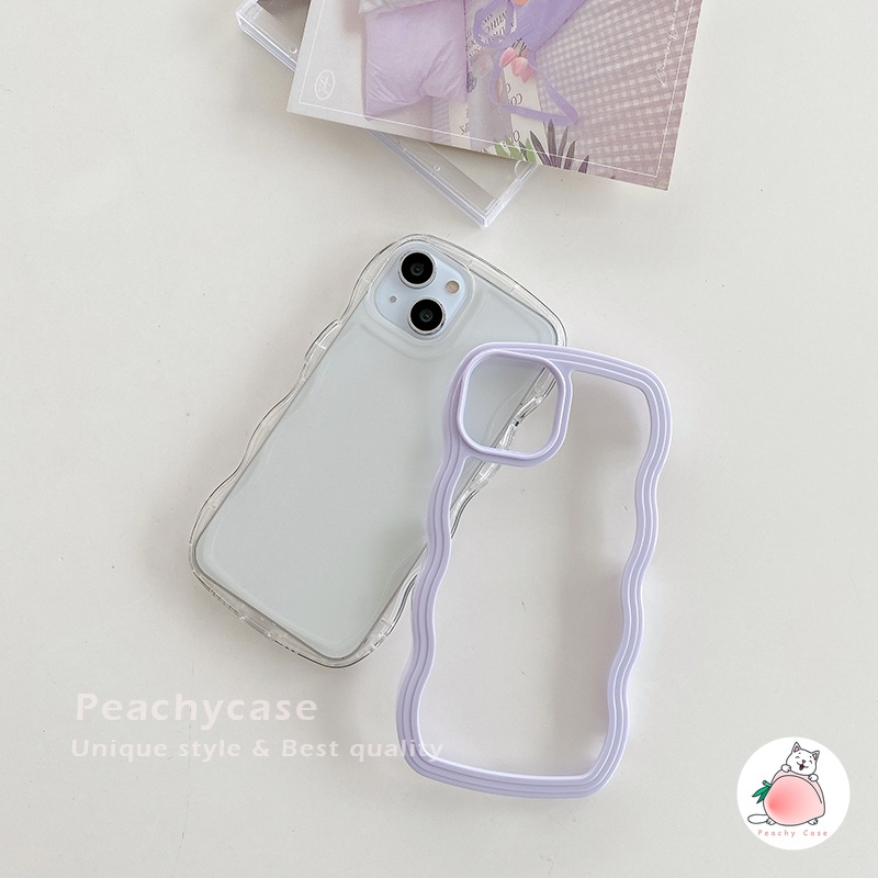 Ốp Điện Thoại TPU Mềm Trong Suốt Chống Sốc Màu Macaron 2 Trong 1 Cho iPhone 13 12 Pro Max 11 Xr Xs Max X 7 8 Plus