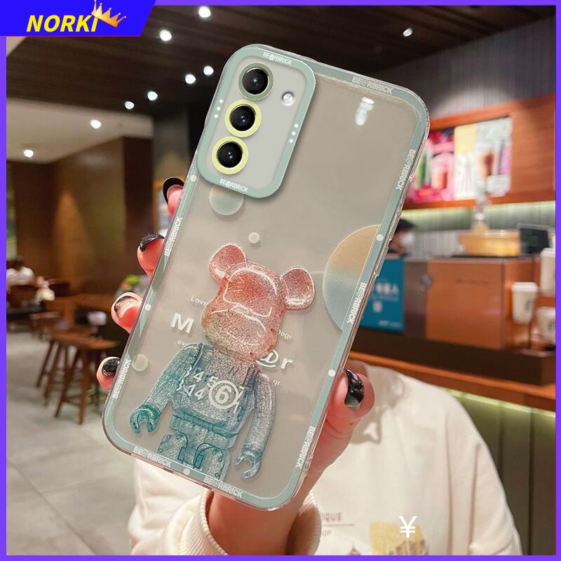 Ốp Điện Thoại Silicon In Hình Gấu Dễ Thương Cho Samsung Galaxy S22 S21 S20 Plus S21FE S20FE Note 10 Plus Note 20 Ultra