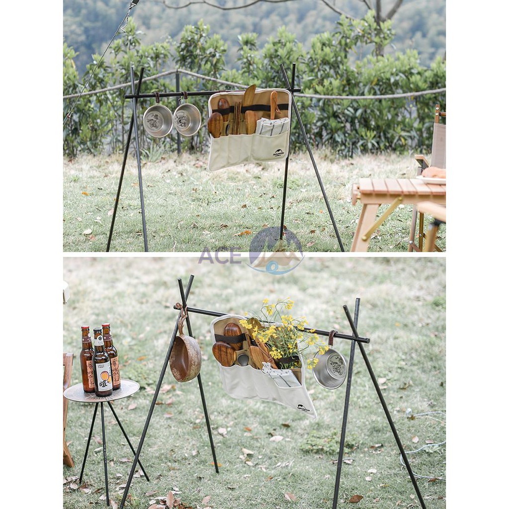 Túi canvas đựng đồ dùng bếp/dụng cụ nấu ăn dã ngoại NH19PJ085-Naturehike