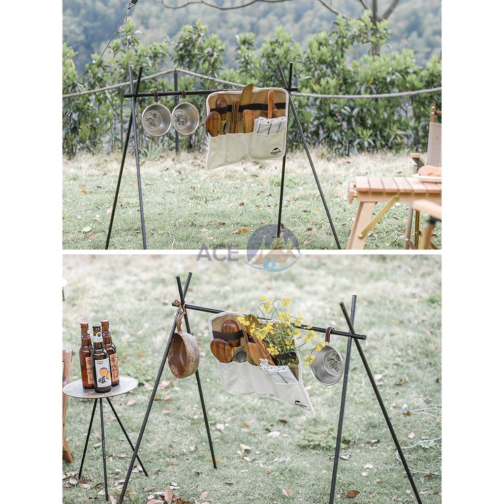 [Chính hãng] Túi canvas đựng đồ dùng bếp/dụng cụ nấu ăn dã ngoại NH19PJ085-Naturehike