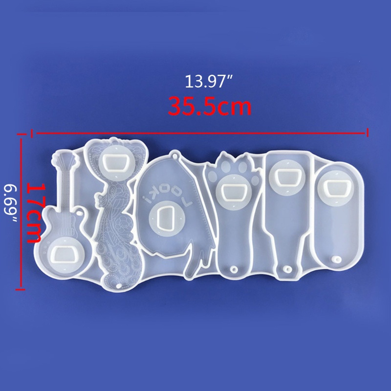 Sa Khuôn Nhựa Làm Móc Khóa Thủ Công