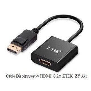 CÁP CHUYỂN DISPLAYPORT SANG HDMI Z-TEK ZY-331
