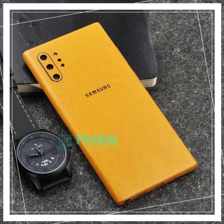 Miếng dán skin da samsung Note 10 , Note 10 plus