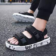 Giầy Sandal Nam Nữ Đế Chữ - quai hậu nam nữ học sinh quai ngang Đế Chữ Mẫu Mới giá rẻ
