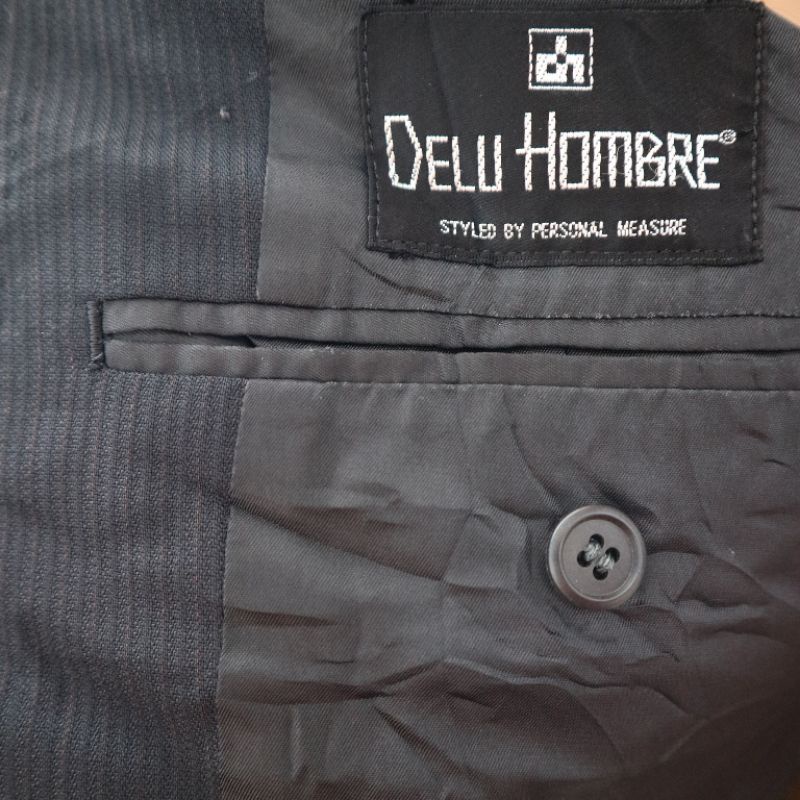 BLAZER MENSWEAR đen sọc gân