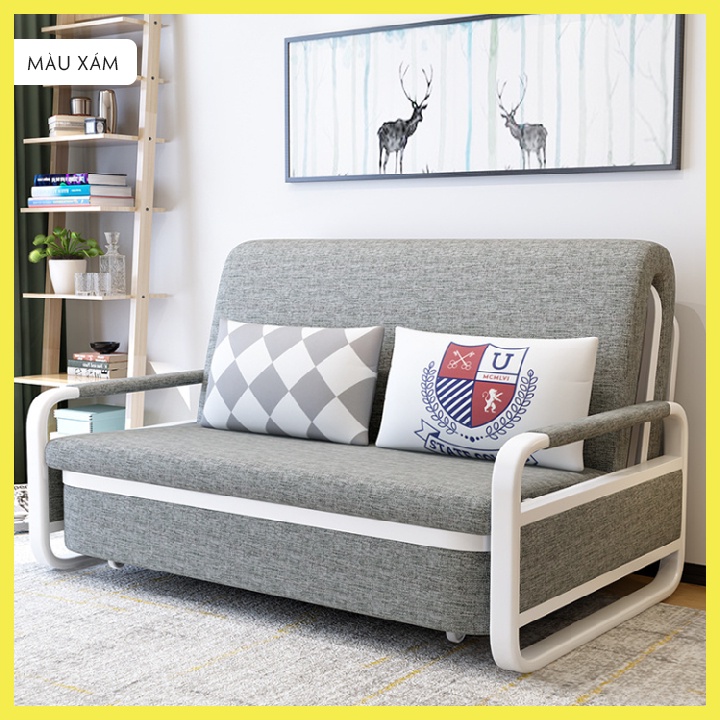 Giường sofa gấp gọn thành ghế,giường ngủ gấp gọn thành sofa có ngăn chứa đồ rộng rãi ,kích thước 1m6x1m9