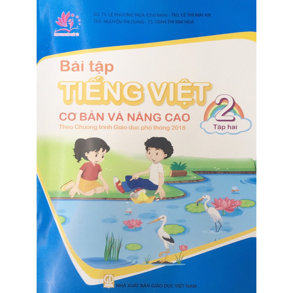 Sách - Bài tập Tiếng Việt cơ bản và nâng cao lớp 2 - Tập 2 (Theo chương trình Giáo dục phổ thông 2018)