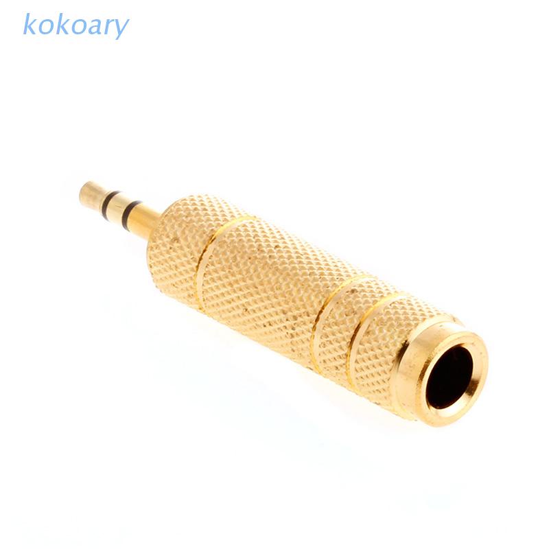 Phích cắm chuyển đổi từ cổng 6.35mm sang cổng 3.5mm