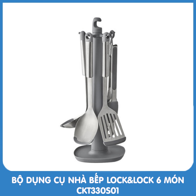 Bộ dụng cụ nhà bếp Good Care 6P Lock&amp;Lock CKT330S01