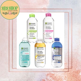 Nước Tẩy trang Garnier 400ml Chính Hãng Đủ 5 Màu