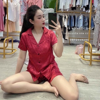 Bộ lụa gấm mặc nhà