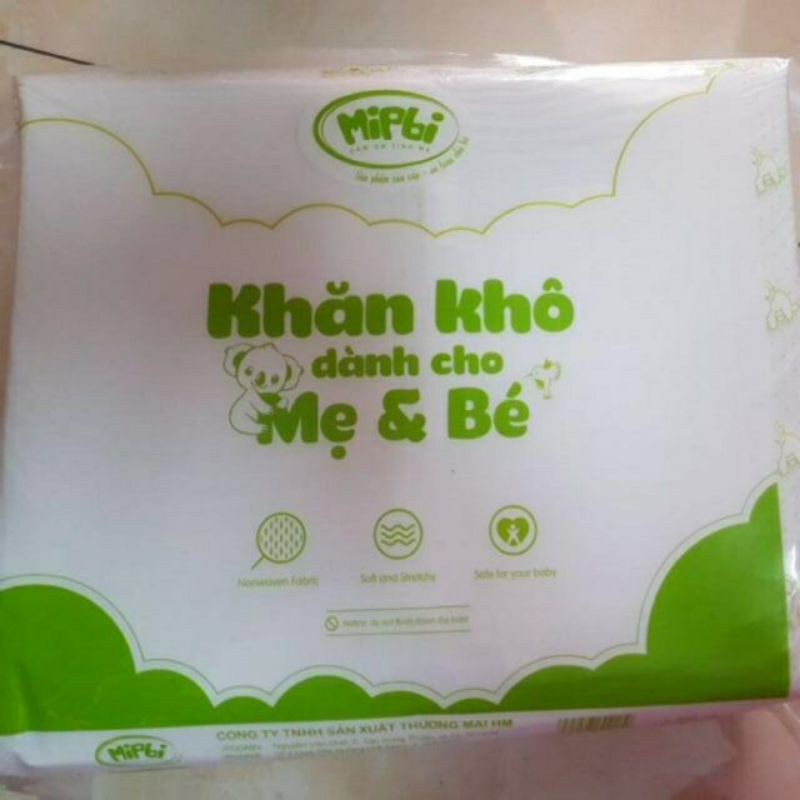 Khăn vải khô đa năng gói tiết kiệm 600g