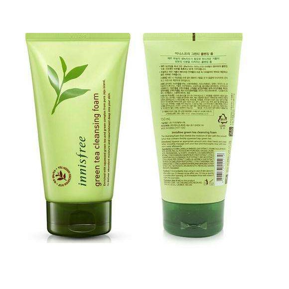 Kem dưỡng da mặt innisfree Green Tea Essence Water Cream Bộ 6 miếng