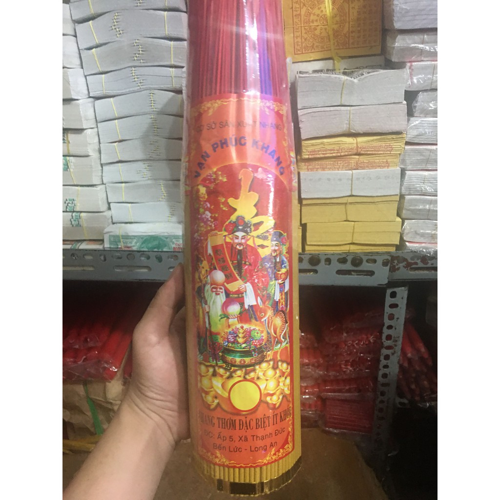 Nhang Thường 500 Cây Cao 4 Tất Vạn Phúc Khang