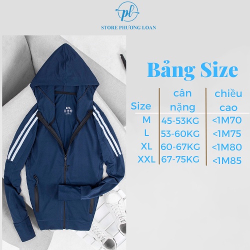 Áo chống nắng nam nữ dày dặn cao cấp thấm hút mồ hôi, chống tia uv Storephuongloan