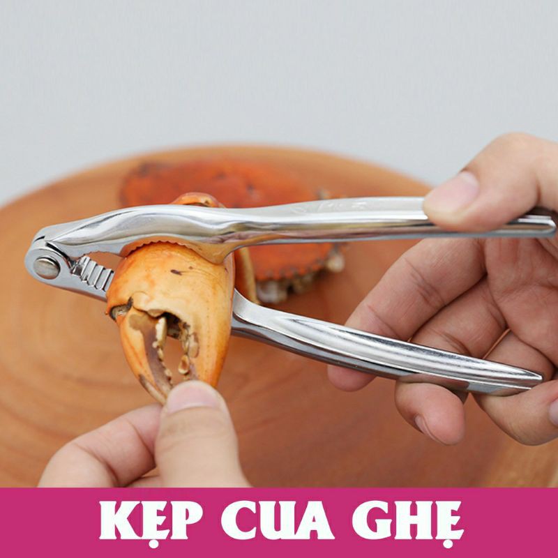 kẹp cua ghẹ inox siêu bền