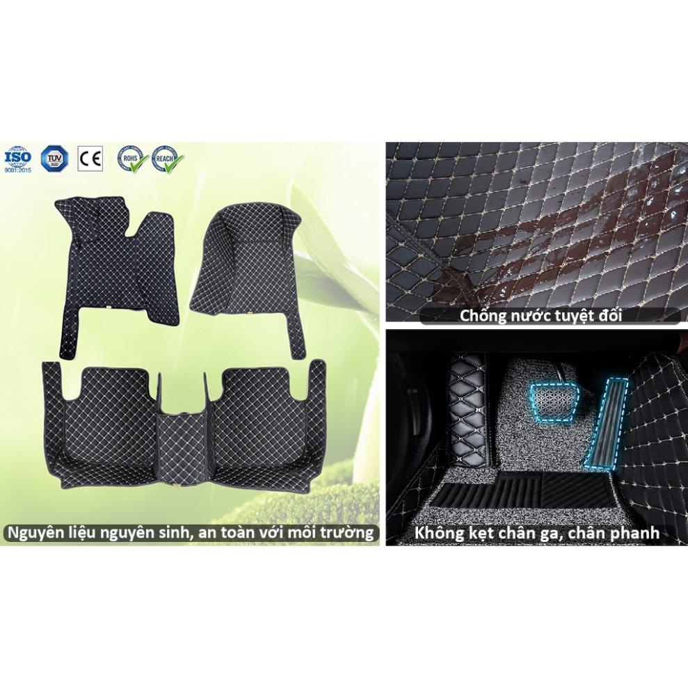 Thảm lót sàn 6D Deawoo Lacetti liên doanh 2002-2011 chống nước, phủ kín sàn xe, cách âm hiệu quả