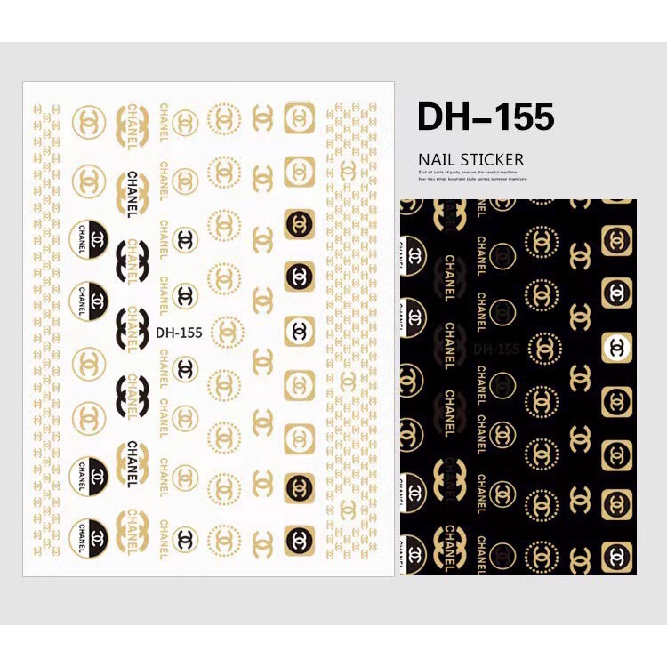 Sticker dán móng thương hiệu mã DH-155