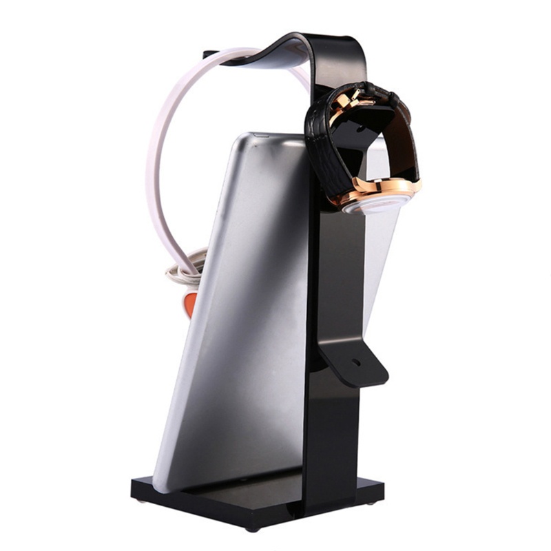 Móc Treo Tai Nghe Chống Biến Dạng Bằng Acrylic Màu Đen Siêu Bền