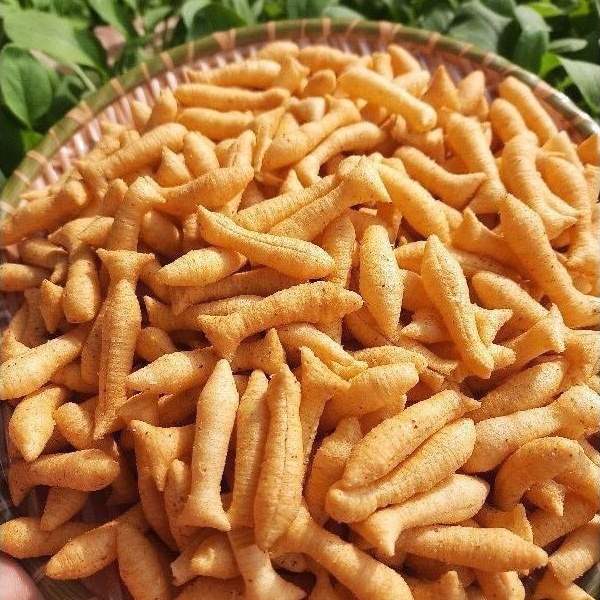 100g Snack Cá Bim Bim Hình Cá Phồng Giòn Cay, Date Mới -B0m B0m