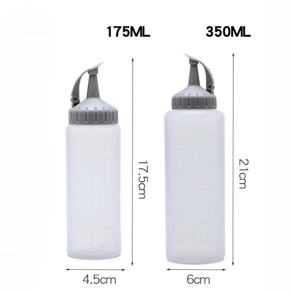 ELLSWORTH Set 4 chai đựng tương ớt tương ớt nhỏ dạng bóp chống rò rỉ cho nhà bếp
