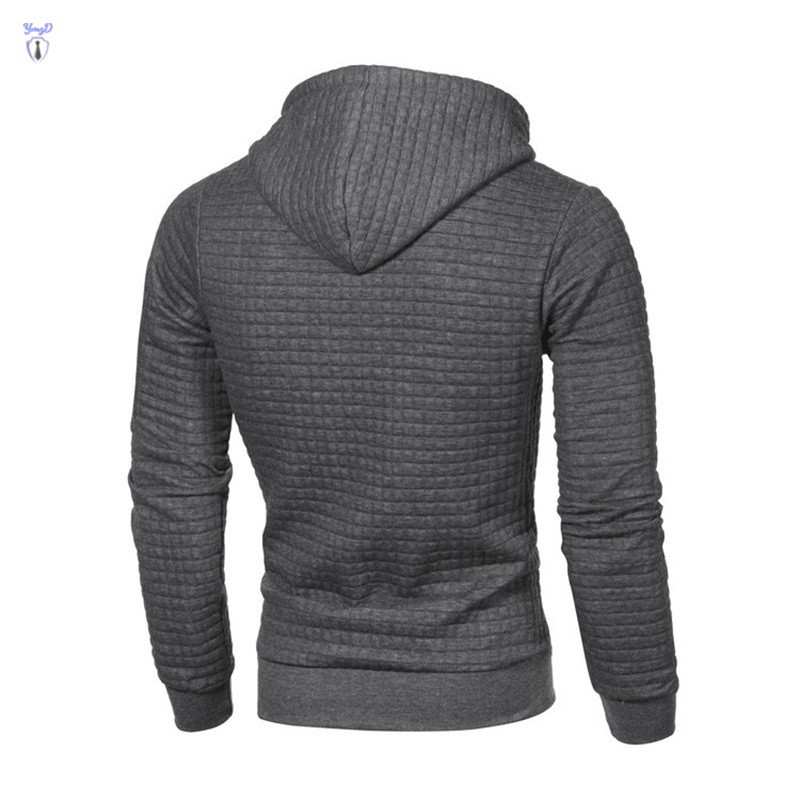 Áo hoodie nam có nón dây rút tay dài thời trang tập gym