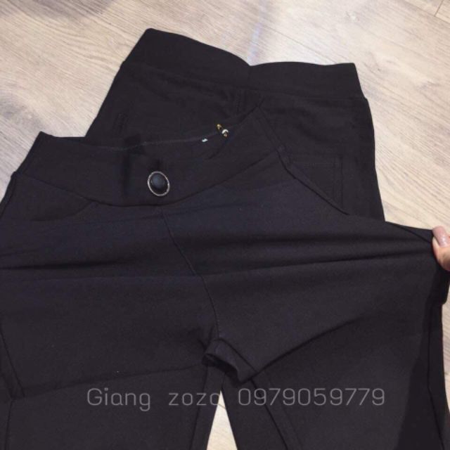 Quần legging khuy tròn hàng QCL1