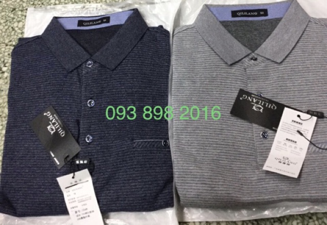 Áo tay dài thu đông Nam trung niên hàng cao cấp