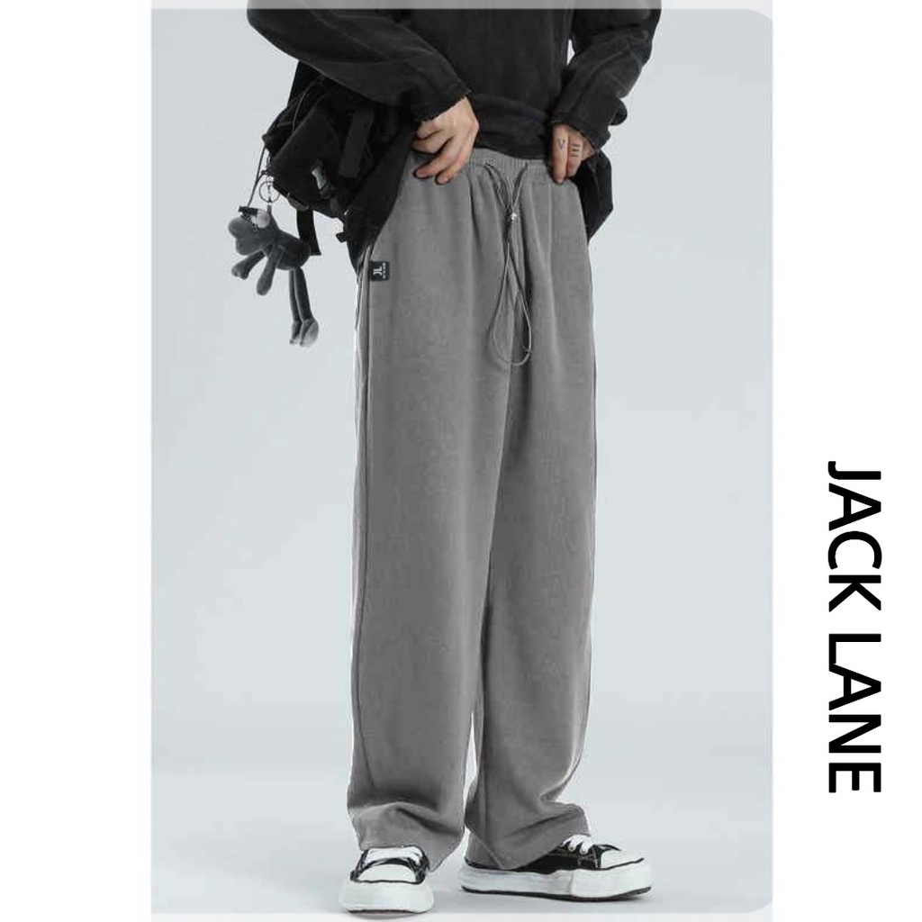 Quần dài Wide Pants, JACKLANE, quần dài Unisex Jack Lane