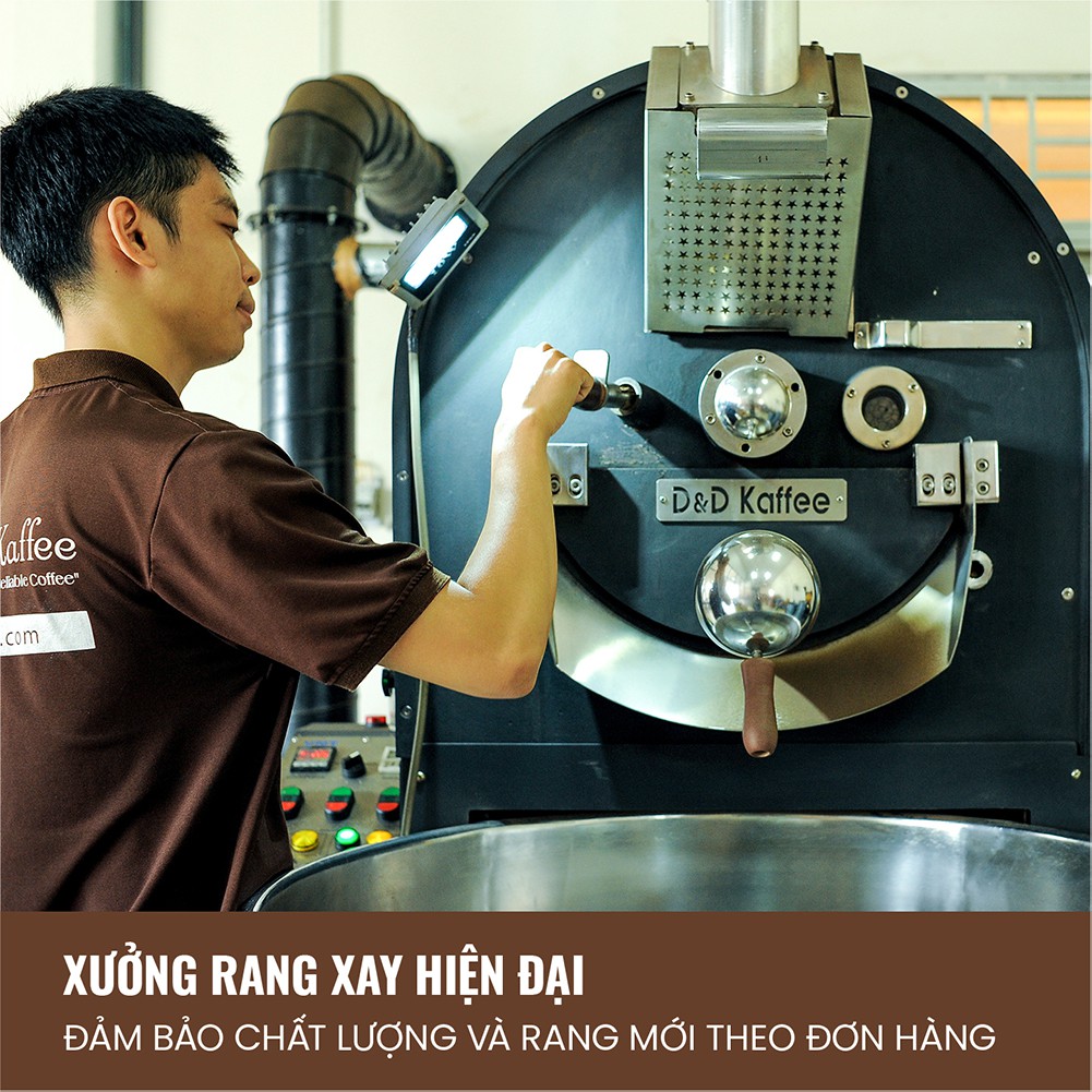 Cà Phê Phin Giấy Nguyên Chất Rang Mộc D&amp;D Kaffee - Tiện lợi đi du lịch - 12gr/Túi