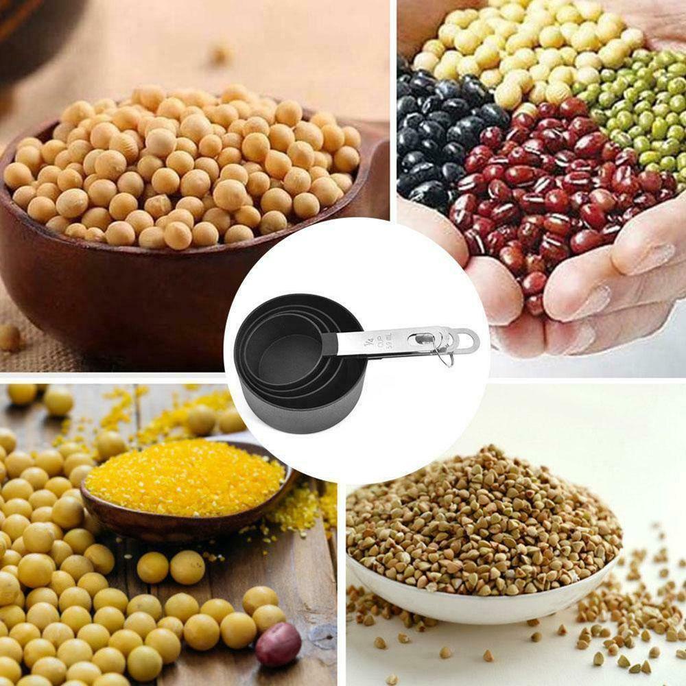 SUYO Set 4 Muỗng Đo Lường Đa Năng Tiện Dụng Bằng Nhựa Chất Lượng Cao