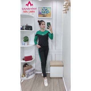 Bộ Đồ Mặc Nhà Thể Thao Hàng Cao Cấp SANNYNY Code3091