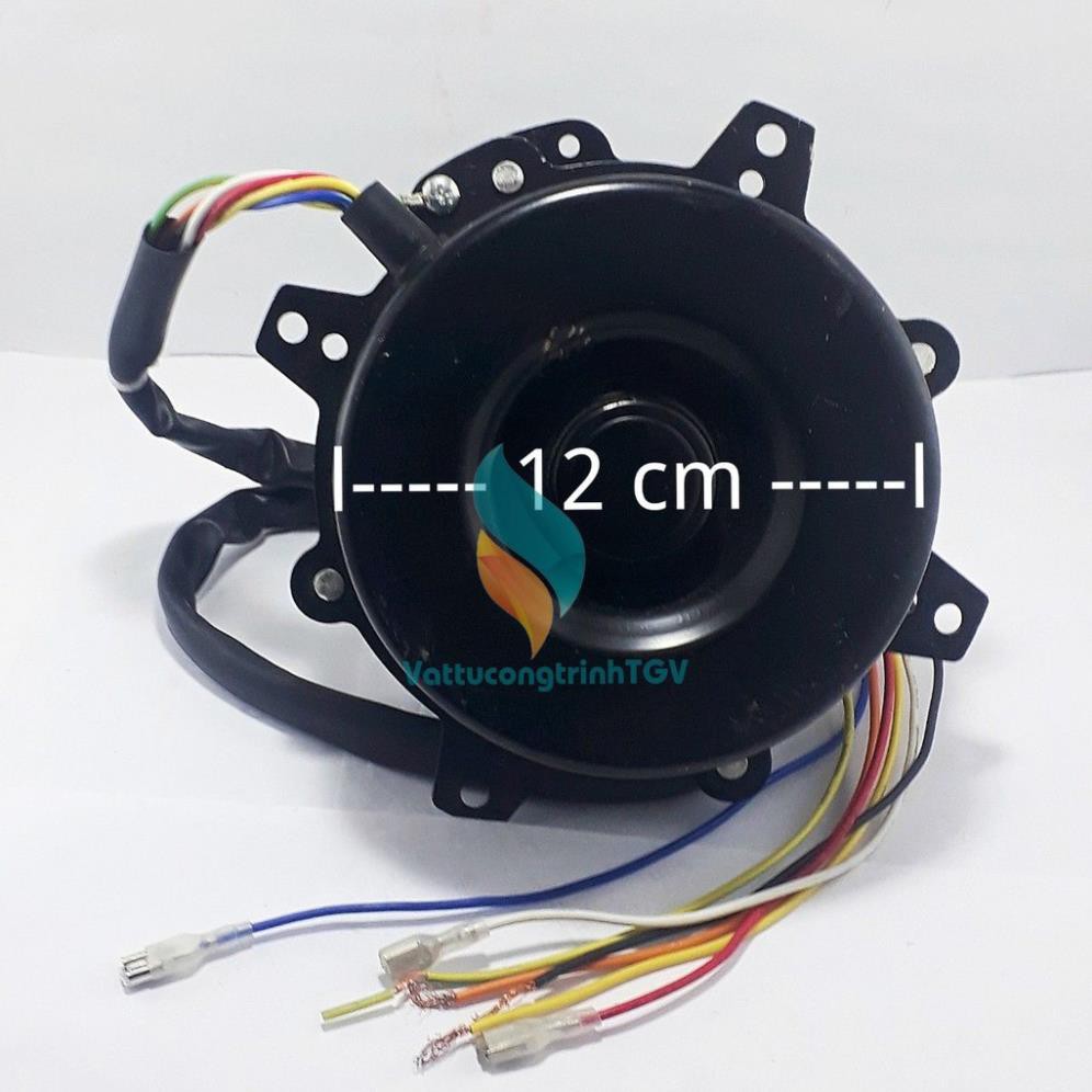 Motor vỏ đen 220V-90W ngược chiều thay thế cho quạt điều hòa hơi nước