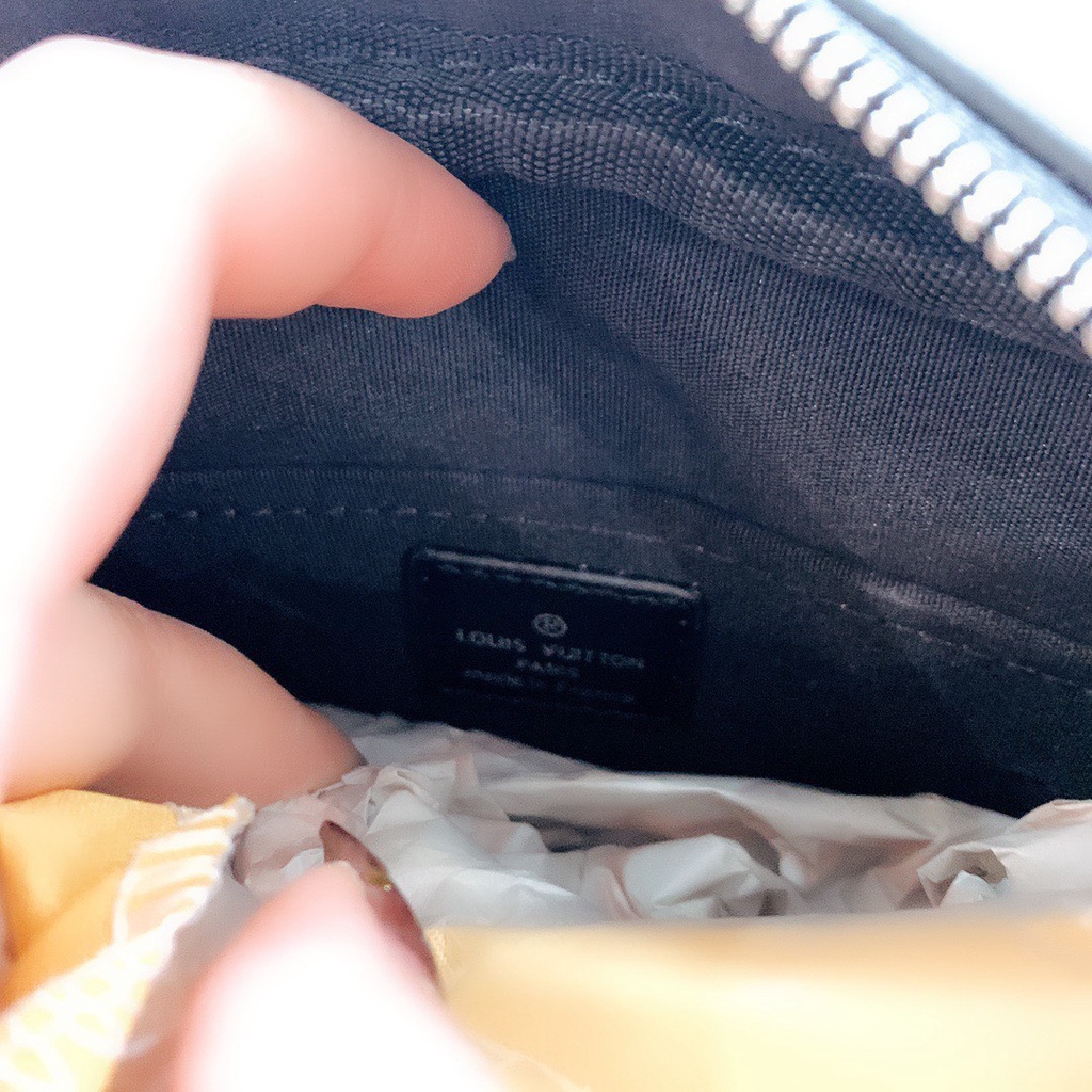 Túi xách nam đeo chéo dáng hộp messenger họa tiết hoa đen cao cấp