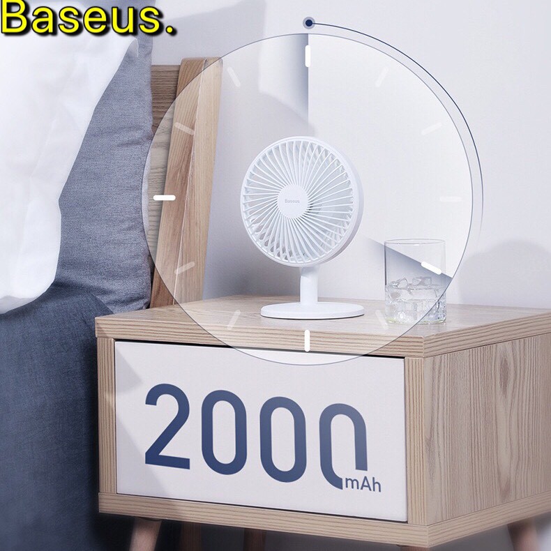 Quạt mini để bàn 4 tốc độ gió Baseus CX-02 chính hãng