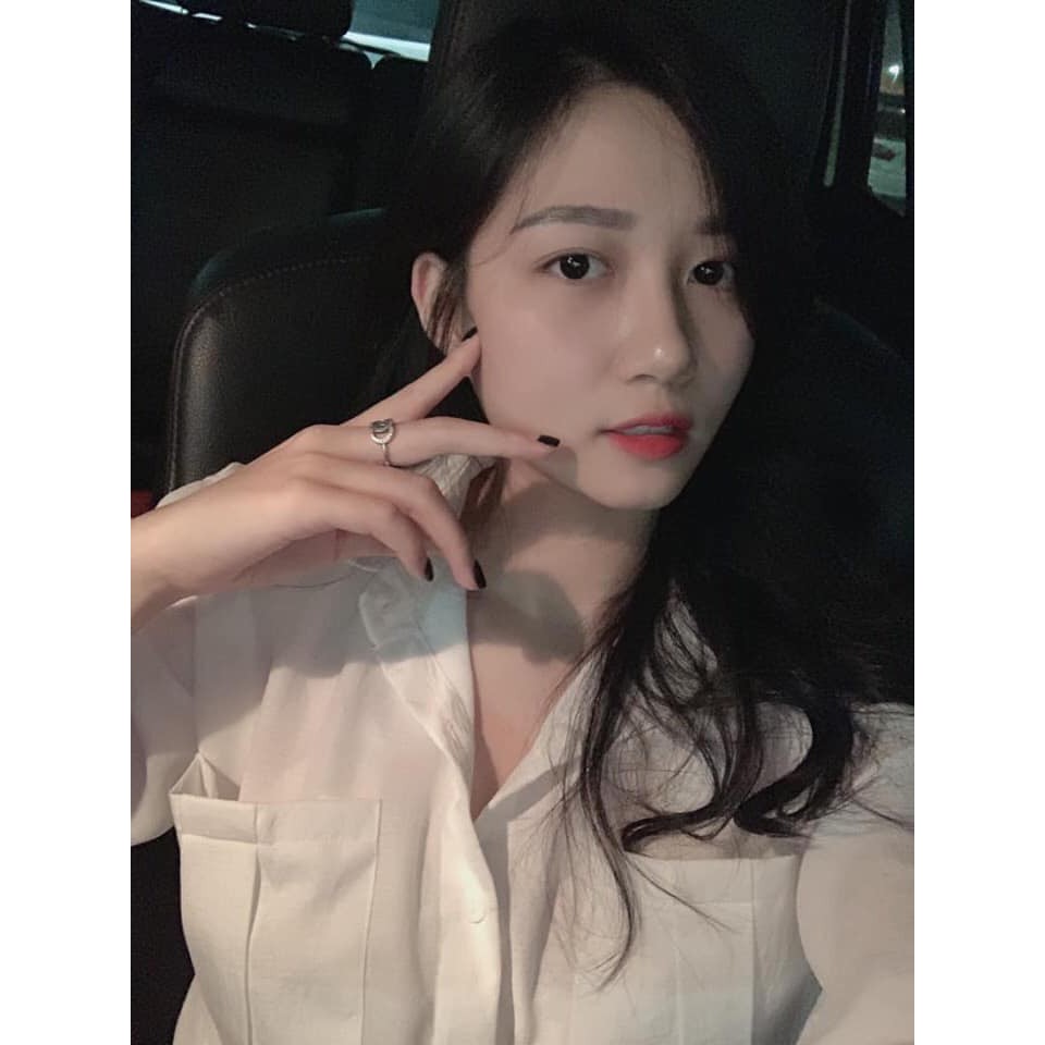 Áo Sơ Mi Nữ - Áo sơ mi đũi túi ngực nữ LE58 | BigBuy360 - bigbuy360.vn