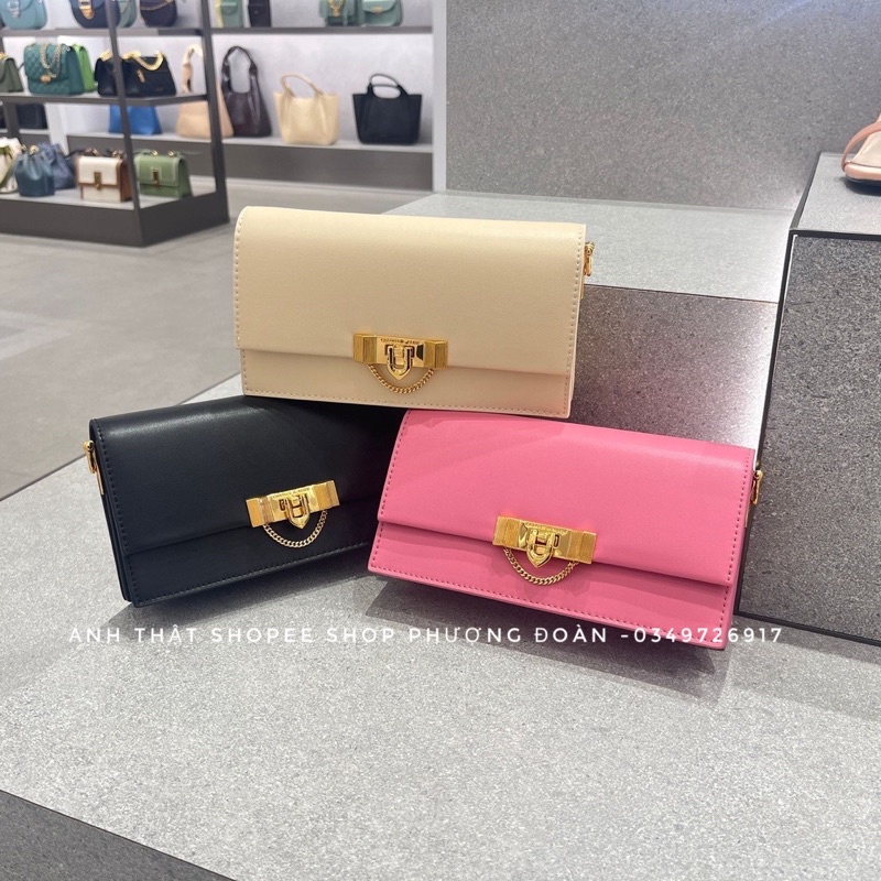 Túi C.Kkk khoá xích nhiều ngăn size 20cm Full Box