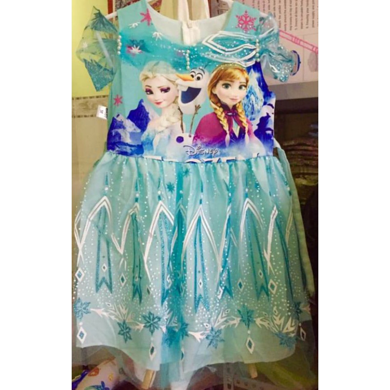 Đầm công chúa elsa cho bé